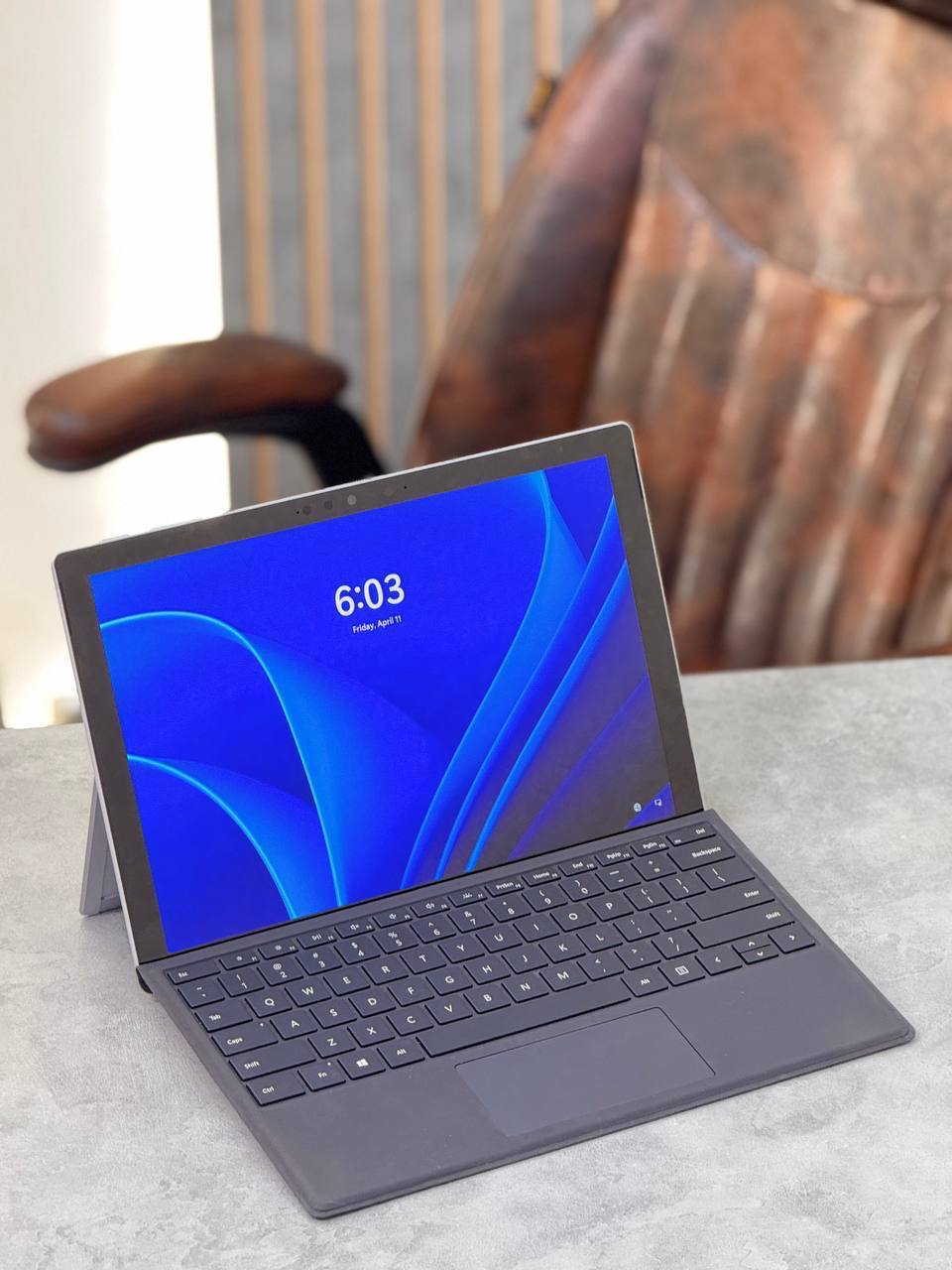 لپ تاپ استوک مایکروسافت Surface Pro 7 Plus سیم کارت خور | Core i5-1135G7 | رم 8GB | SSD 256GB | Intel Iris Xe